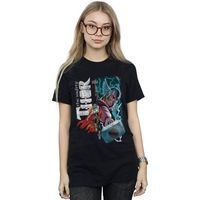 marvel camiseta manga larga the mighty thor mighty duo para mujer