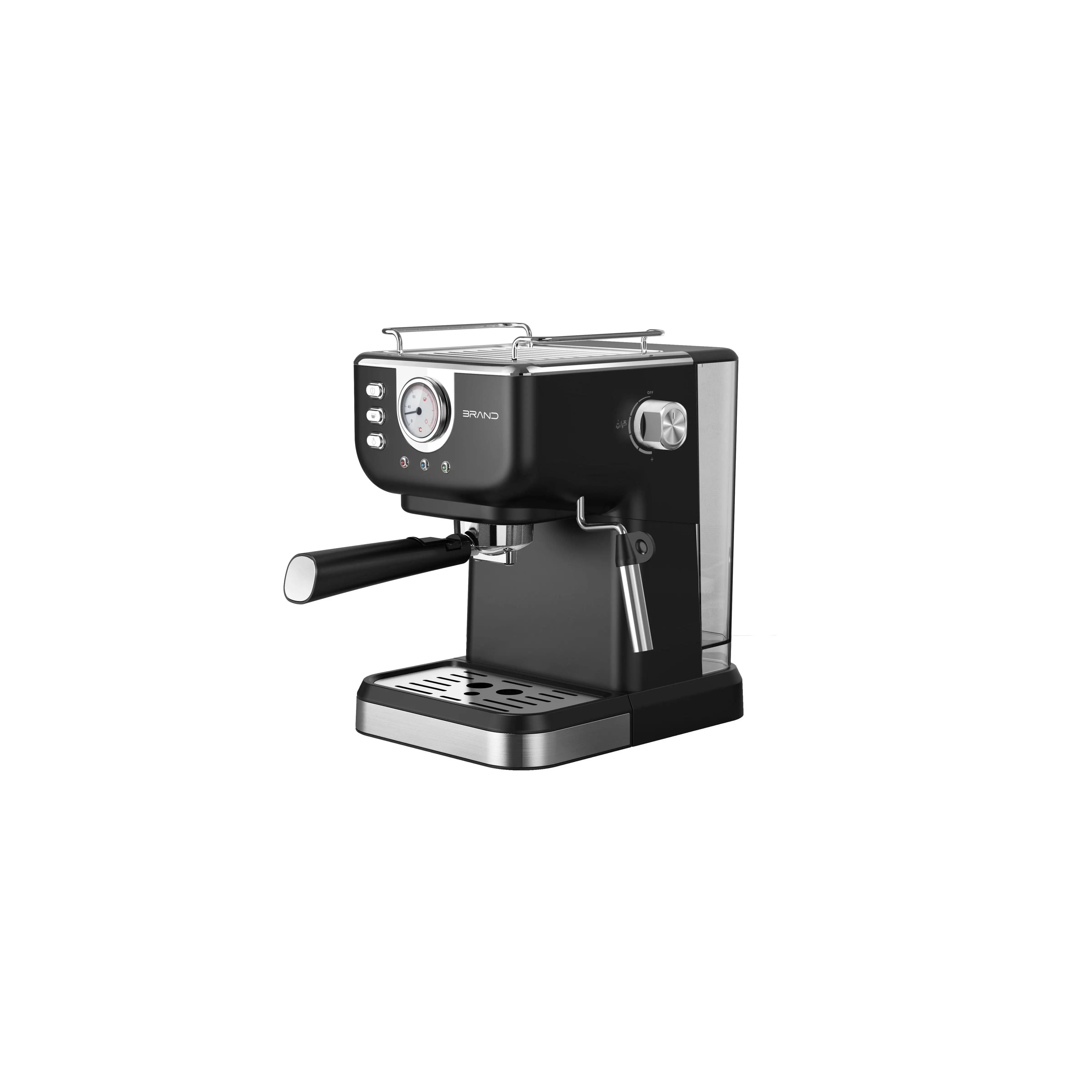 maquina de cafe espresso de acero inoxidable vaporizador de leche varita de vapor 2 en 1 1050w