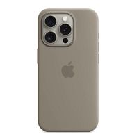 apple magsafe funda silicona iphone 15 pro arcilla - mt1e3zma