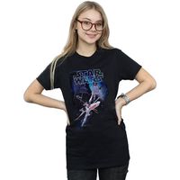 disney camiseta manga larga flying model rocket para mujer