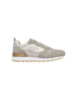 zapatillas skechers og 85 - goldn gurl mujer taupe suede mesh ro