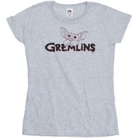 gremlins camiseta manga larga bi22857 para mujer