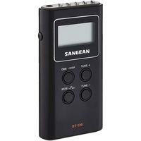 sangean dt-120 radio portatil negro