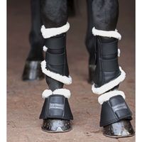 covalliero botas para caballos cob pelisa negro m