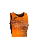 top running joma elite viii mujer negro naranja