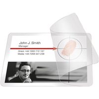 pelltech self-laminating card 66x100mm 100 pack plg25250