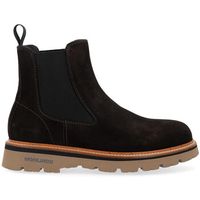 woolrich botines botin chelsea en ante marron para hombre