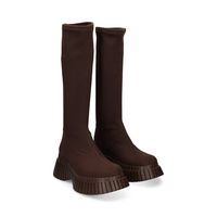 camper botas con tacon mujer - marron talla 38