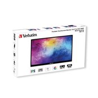 verbatim pmt-15 portable touchscreen monitor 156 inch fhd 1080p 49592