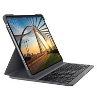 logitech slim folio pro funda con teclado retroiluminado para ipad pro 11 1234 generacion