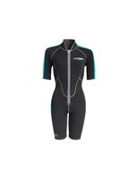 neopreno monoshort para buceo cressi lido mujer aguamarina 2mm