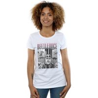 beetlejuice camiseta manga larga bi12136 para mujer