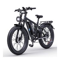 ridstar e26 pro bicicleta electrica doble motor 500w2 bateria 48v23ah 26 negra