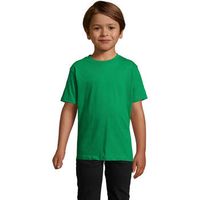 sols camiseta camiseta infantil color pradera-imperial kids 100 algodon para nino