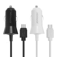 joyroom c103 5v 24a primavera alambre coche cargador para el telefono celular de la tableta