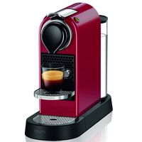 krups nespresso citiz cafetera de capsulas roja