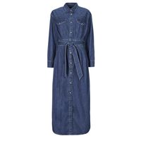 lee vestido largo belted western dress para mujer