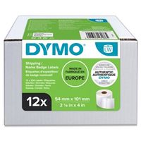 dymo label writer shipper labels 12 rolls