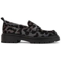 hoff mocasines leopard gris para mujer