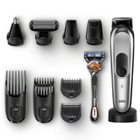 braun mgk7920ts set de afeitado multifuncion 10 en 1 para cabeza y cara  estuche de viaje