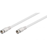 goobay cable antena f machomacho 30cm blanco