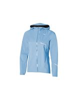 chaqueta de trail mizuno waterproof 20k er jacket mujer azul past