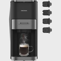 cecotec cafetera capsulas - express compacta freestyle compact dark 1200w bomba de 20 bares