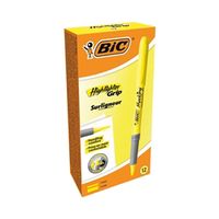 bic briteliner grip highlighter pen chisel tip 16-34mm - 811935