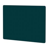 air screen for b2b desk 1200x800mm bespoke maringa teal fabric