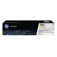 hp 126a yellow original laserjet toner cartridge ce312a