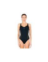 banador de natacion aquarapida costume intero negro mujer