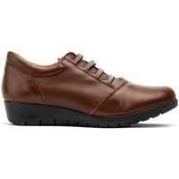 cbp - conbuenpie zapatos zapatos casual marron de piel by cbp para mujer