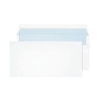 blake purelyeveryday dl 90gsm self seal white envelopes pack of 50