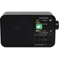 kenwood cr-m30dab-b radio portatil bluetooth negro