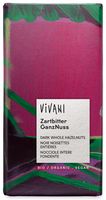 vivani organic dark chocolate  whole hazelnuts - 100g