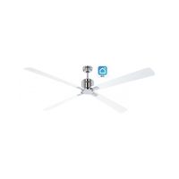 ventilador de techo con wifi casafan eco neo iii 180cm 948409w blanco  blanco y gris claro