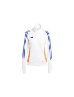 chaqueta de futbol adidas tiro24 training mujer blanco