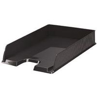 rexel choices letter tray a4 black 2115599