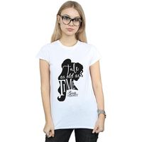 disney camiseta manga larga tale as old as time para mujer