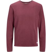 jack  jones jersey 12174001 jjeleo knit crew neck noos hawthorn rose para hombre