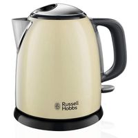 russel hobbs colours plus cream mini hervidor de agua 2400w