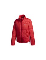 chaqueta adidas puffer rojo mujer