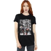 marvel camiseta manga larga bi40650 para mujer