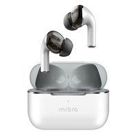 mibro earbuds m1 auriculares inalambricos con estuche de carga blancos