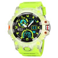 relojes de pulsera electronicos stryve sport con pantalla dual analogica y digital cronometros impermeables