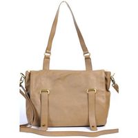 very bag street bolso sac cartable cuir taupe para mujer