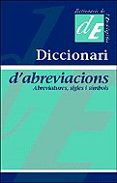 diccionari d abreviacions abreviature sigles i simbols 2 ed