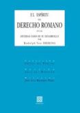 espiritu del derecho romano en las diversas fases de su desarroll o 2