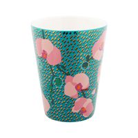 taza  45 cl  turquesa porcelana china  12 x 0 x 6 cm