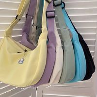 bolso cruzado de moda vegano bolso de hombro de color caramelo bolso casual de mujer y bolso de mano tipo dumpling